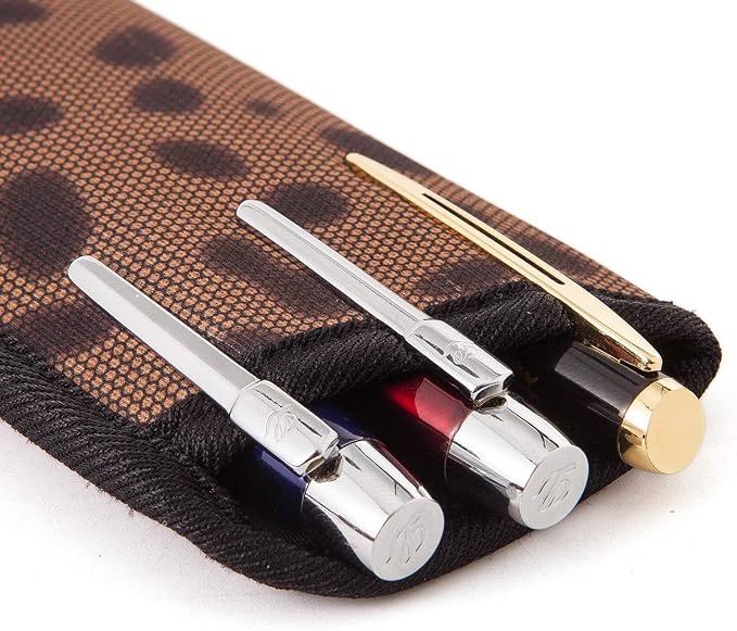 TRIUMPH VISION 3 Pack Reading Glasses Pouch Soft Case Eyeglass Sleeve Slim | Alternative to Bulky Case in bag, Lightweight Lined Padded Protect Optical lens Slip in, Cute Pattern Portable for Daily Use - Image 6