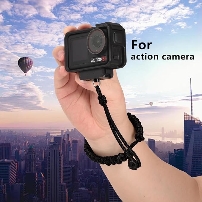 Camera Wrist Strap, Adjustable Anti-Drop Nylon Hand Rope with 1/4-20 Screw for GOPRO Insta360 DJI - Image 4