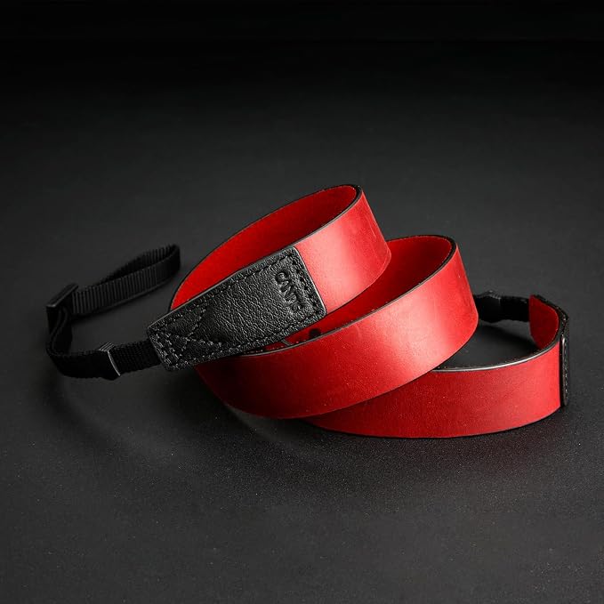 Crazy Horse Leather Camera Strap,Vintage Camera Strap,Adjustable Camera Neck Shoulder Strap for Photographers - Image 9