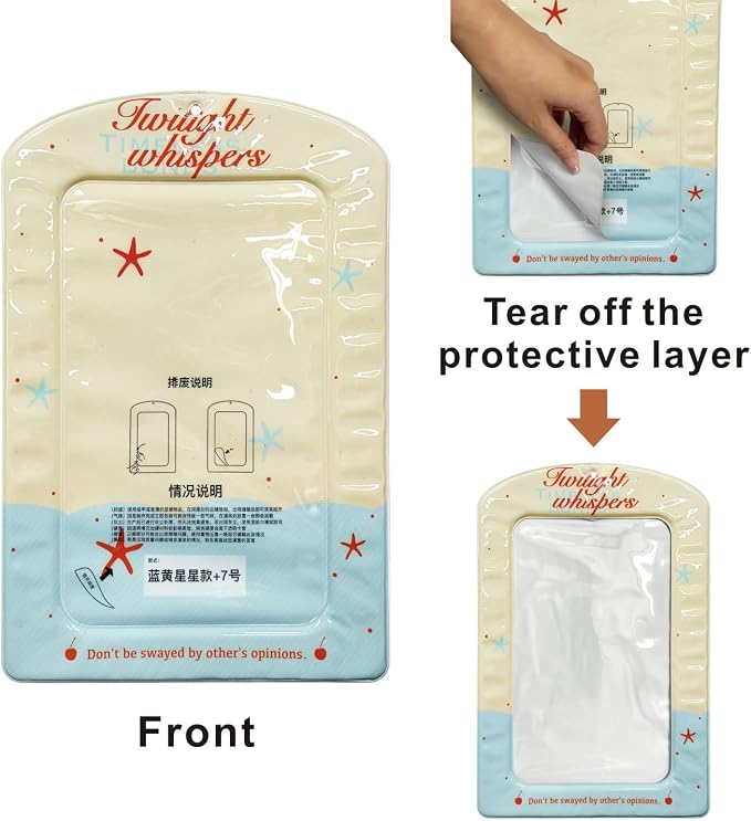 Super Large Kpop Photocard Holder, Y2K Charm Card Protector, A4 Size DIY Pictures Display Card Sleeves, 1 Piece - Image 3