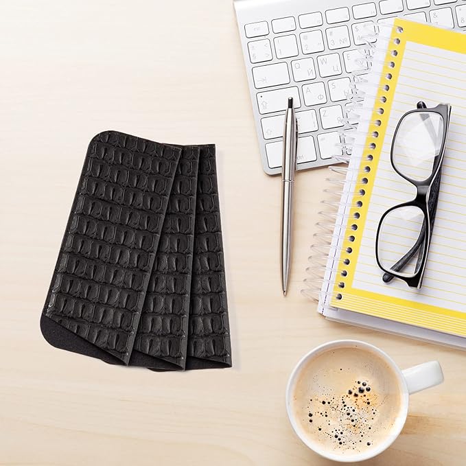TRIUMPH VISION 3 Pack Reading Glasses Pouch Soft Case Eyeglass Sleeve Slim | Alternative to Bulky Case in bag, Lightweight Lined Padded Protect Optical lens Slip in, Cute Pattern Portable for Daily Use - Image 7