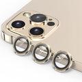 YWXTW [1 SET Camera Lens Protector Compatible with iPhone 12 Pro Max 6.7 inch, [Installation Tray] Aluminum Alloy Tempered Glass Camera Circle Cover by YWXTW