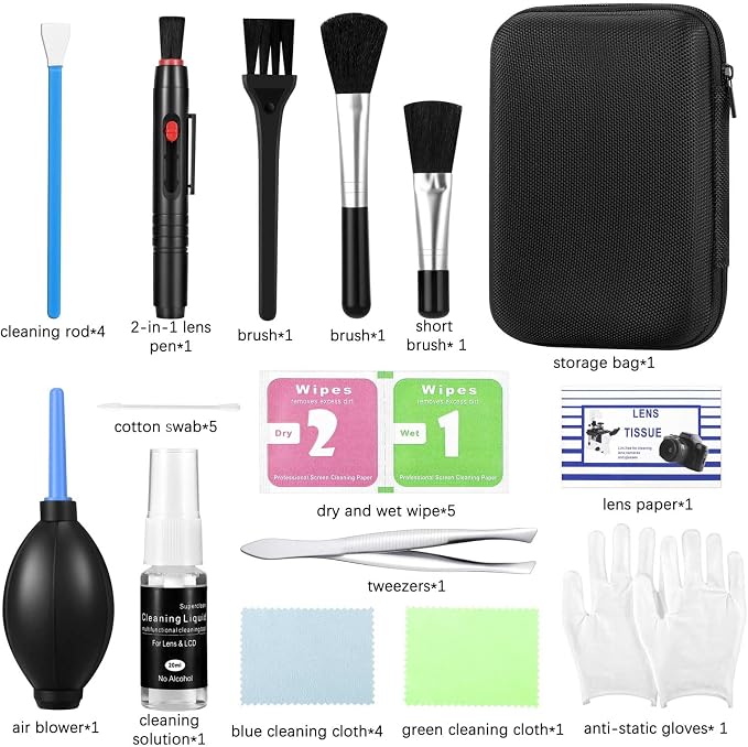 Camera Lens Cleaning kit，Camera Accessories，Camera Sensor and Lens Cleaning kit，Lens Pen - Image 2