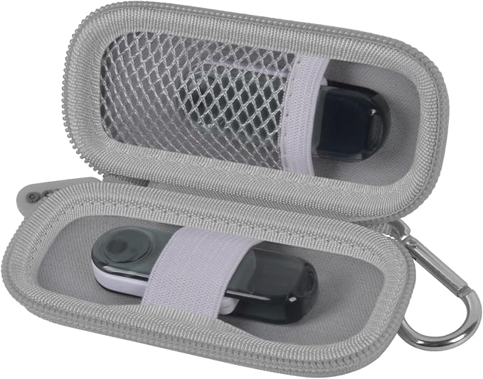 USB Flash Drive Case, SD Card/Thumb Drive/Memory Cards Holder, Bag Only | SDXC/SDHC Storage, Electronic Accessories Organizer for SanDisk / for Samsung, for Students/IT/Office/School/Travel, Grey by ALKOO