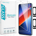 2+2 Pack Tempered Glass Screen Protector for Google Pixel 8 Pro | Camera Lens Protector, Anti Scratch, Bubble Free by Bencuku
