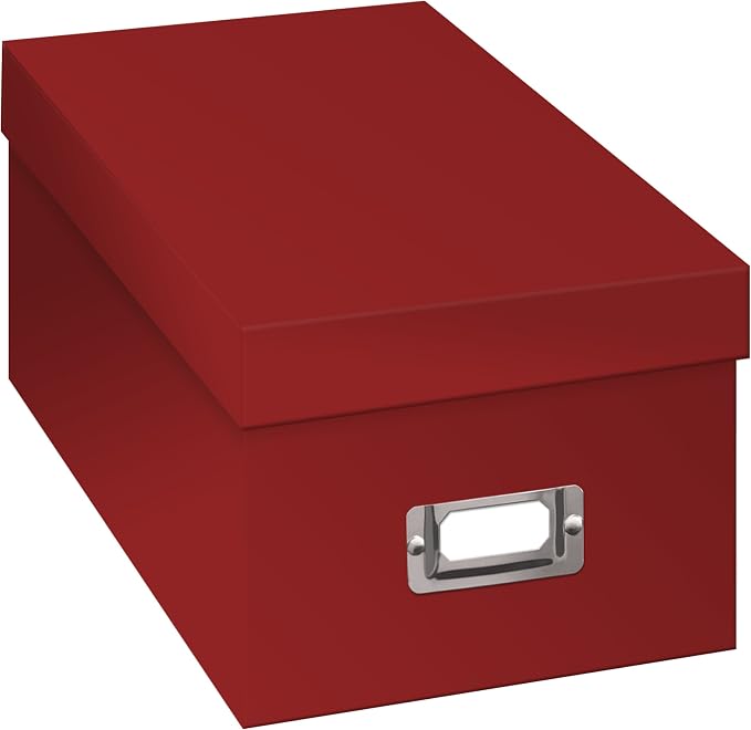 Pioneer Photo Albums BCD-1S/RD BCD-1S CD/DVD Storage Box, Bright Red by PioneerPhotoAlbums