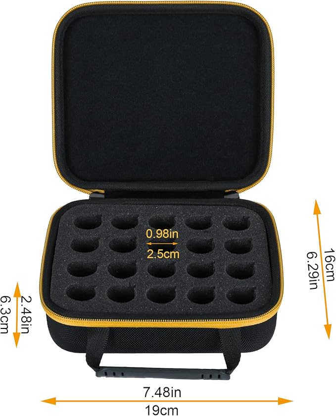 khanka Hard Carrying Case Compatible with Kodak 35mm film Photographic Film Storage Case for 20 Rolls (Film Not Included) - Image 6
