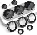 Camera Lens Protector for Samsung Galaxy S26 Ultra, Black | Tempered Glass, Auto-align Tray, Easy Installation, Case Friendly, Anti-Scratch, HD Clear, Ultra Slim by Rayorcon