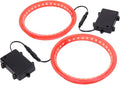 GoSports Cornhole Light Up LED Ring Kit 2pc Set - Red, White or Blue - Compatible with All Cornhole Games by GoSports