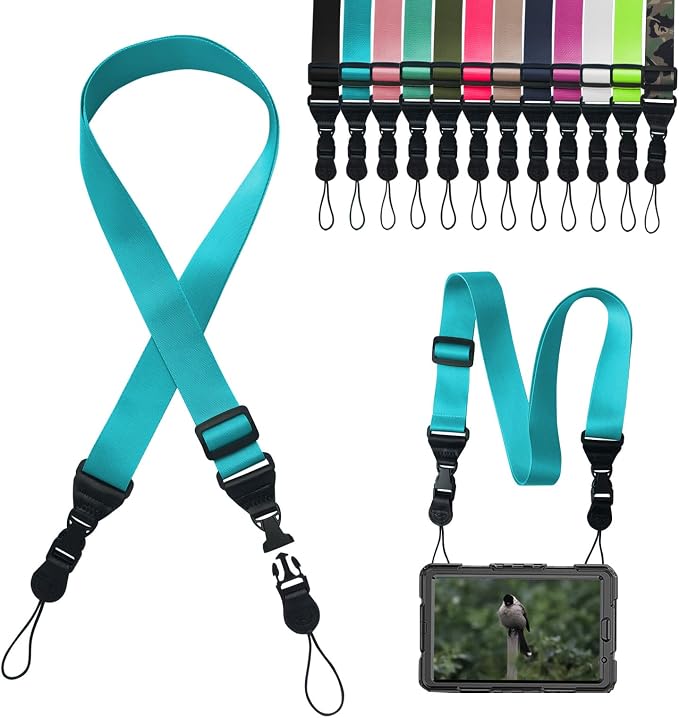 Adjustable Shoulder Strap, iPad Strap Nylon Neck Lanyard | for iPad/Samsung Tablet Case,Camera Binocular Crossbody Laptop Luggage Bag by Gowjaw