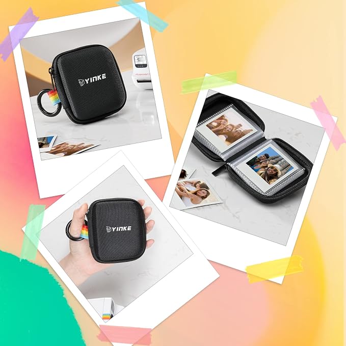 Pocket Photo Album for Polaroid Go Instant Mini Camera & Polaroid Go Film | Portable Travel Protective Case, Stores Up to 40 Photos, Compact Pocket Design - Image 6