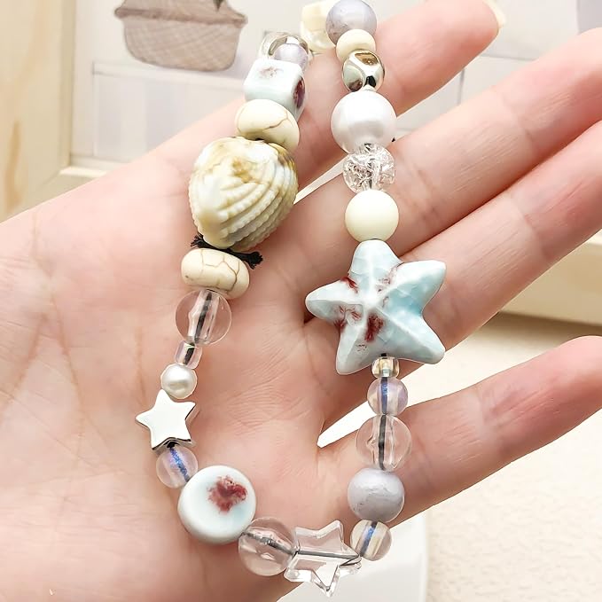 Beaded Camera Wrist Strap Cute Digital Camera Charm Lanyard Phone Chain Keychain Beaded Phone Lanyard Bag Charm - Image 3