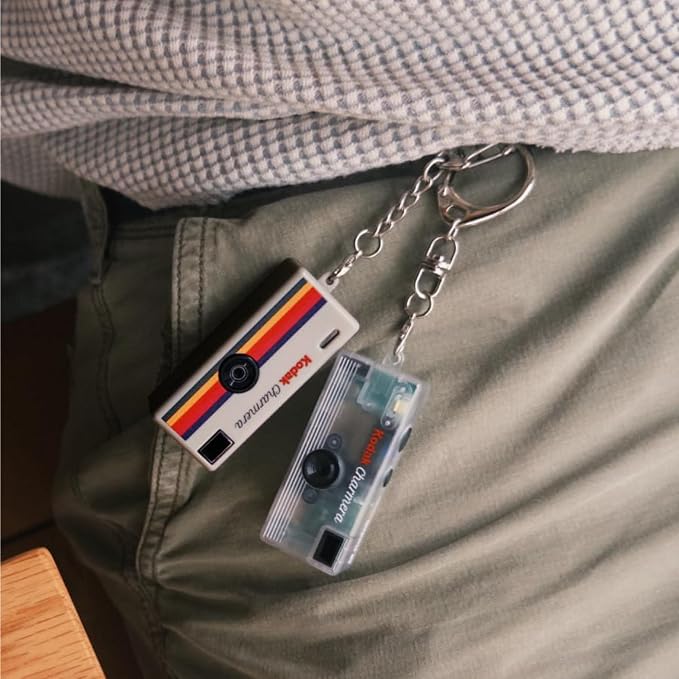 KODAK CHARMERA Keychain Digital Camera Blind Box Single Box (1PC),Mini Camera,Digicam,Video Recording,Bag Charm,1.6 Megapixels,Micro SD Card Slot,for Beginners Teens and Adults - Image 5