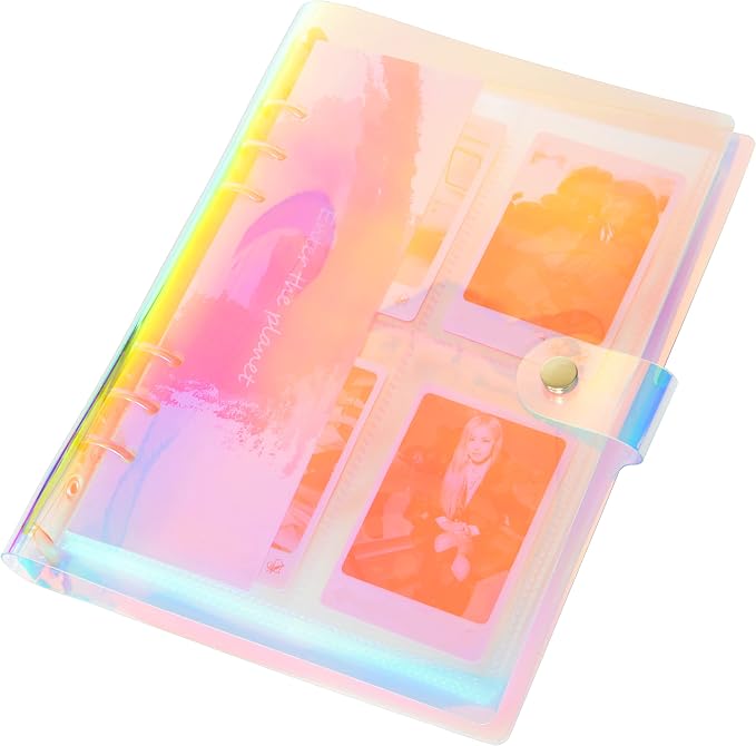 Polaroid Photo Album,Instax Mini Photo Album,200 Pockets Album Book | Photocard Album for Fujifilm Instax Mini 11 90 70 50S 26 25 9 8+ 7S/ Polaroid Snap,Kpop Photocard Holder Book (Color-1) by K+KAREZOG