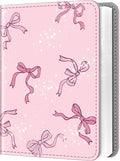 Fintie Mini Photos Album Book for 2x3 Inch Films - 104 Pockets Small Albums | For Fujifilm Instax Mini 13/12/11/99/40/Evo/Se/7+/Liplay Instant Camera, Photos Keepsakes, Kids Memory Book, Pink Bows by Fintie