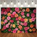7X5ft Floral Backdrop for Photography Valentine's Day Backdrop Wedding Backdrops Spring Flower Photography Backdrop Mother's Day Backdrops for Photographers Studio Props 049 by Hnzwbxg