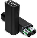 TUBR Gordo 35mm Film Case - Airtight Dual Chamber for 6 Rolls - Raven | Water Resistant, Crush Resistant Protective Holder, Camera Film Storage & Travel Accessories Carry Case & Container by T%C3%BCbr