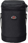 DSLR Camera Lens Case Pouch Bag for Lenses up to 3.74" x 5.98" | Lightweight Padded Lens Case with Zipper, Soft Lining & Carrying Strap, Protects Lenses from Dust, Scratches & Water by NIANYISO-Themosttrustworthyoutdooractivitypartner