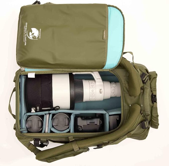 Shimoda Core Unit Extra Large DV v2, Deep Cine/Video Camera Insert For Action X70 Backpack And DV Roller, Maximum Storage For RED/Sony Style Rigs, Fits 600mm f/4 Lenses, EVA Dividers, Support Frame - Image 6