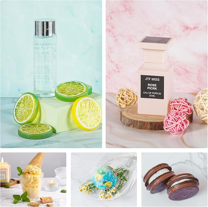 12PCS 12Patterns Product Photography Backdrops,Photo Backdrop Double Sided | Marble and Tile Photo Background（16.5X11inch） - Image 3