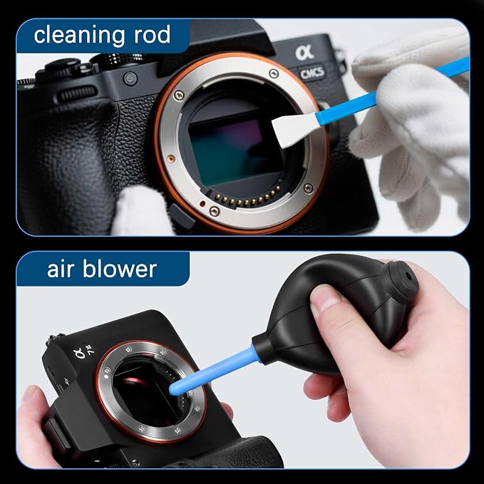 Camera Cleaning Kit for DSLR & Mirrorless Cameras - Camera Accessories Lens, Sensor & Camera Lens Cleaning Kit, Perfect Photographer Gifts, Accessories Sensor Cleaning kit - Image 3