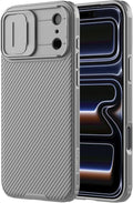 Nillkin for iPhone 17 Pro Case with Slide Camera Cover & Thin Slim Fit | Shockproof Protective | Protector Privacy | Phone Case Camera Lens Protector, Gray by Nillkin