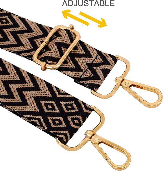 Replacement Purse Strap Shoulder Strap Adjustable Crossbody Strap for Women Crossbody Wide Shoulder Bag - Image 6