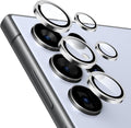 ESR for Samsung Galaxy S24 Ultra Camera Lens Protector, Individual Lens Protectors, Scratch-Resistant Ultra-Thin Tempered Glass with Aluminum Edging, Galaxy S24 Ultra Case Friendly, 1 Set, Silver | Individual Camera Cover, 9H Tempered Glass, Original C... by Unknown