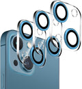 Dengduoduo 3 Pack Tempered Glass Camera Lens Protector for iPhone 13 6.1" & iPhone 13 Mini 5.4", Ultra HD, 9H Hardness, Anti-Scratch, Case Friendly, Easy to Install [No Affect on Night Shots] by Dengduoduo