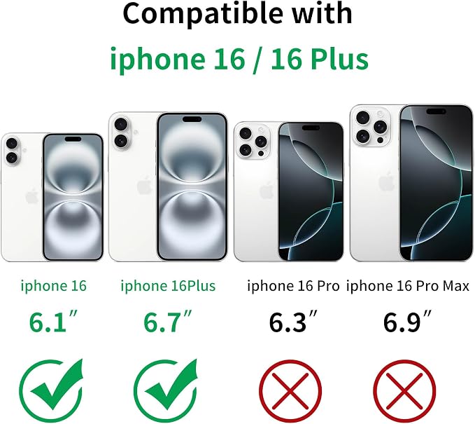 Compatible with iPhone 16 and 16 Plus Camera Lens Protector, Anti-Scratch Tempered Glass Metal Camera Screen Protector Shockproof Full Protective Lens Cover, Pink - Image 2