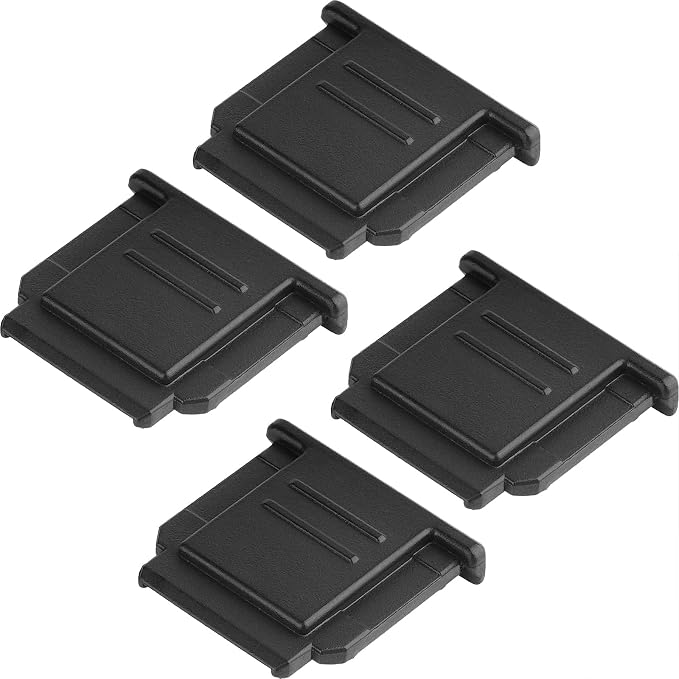 Camera Hot Shoe Cover Compatible with Sony A6000 A6100 A6300 A6400 A6500 A6600 A1 A9II A7SIII A7RIV A7RIII A7III RX10III RX10IV RX1RI,ChromLives Shoe Cover Protector Cap Compatible with Sony,4 Pack by ChromLives