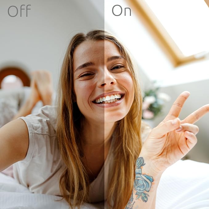 Windy City Novelties Rechargeable LED Selfie Ring Light – Clip-On 3.5” Phone Light for iPhone, Android & Laptops – USB Charging, Adjustable Brightness – Portable Selfie & Video Lighting - Image 4