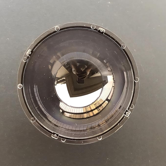 3.3 Inch Small Smoke Colored Dome Cover Waterproof Rainproof Polycarbonate Security CCTV Camera Protective Cover Plexiglass Replacement Camera Lens Cap - Image 3