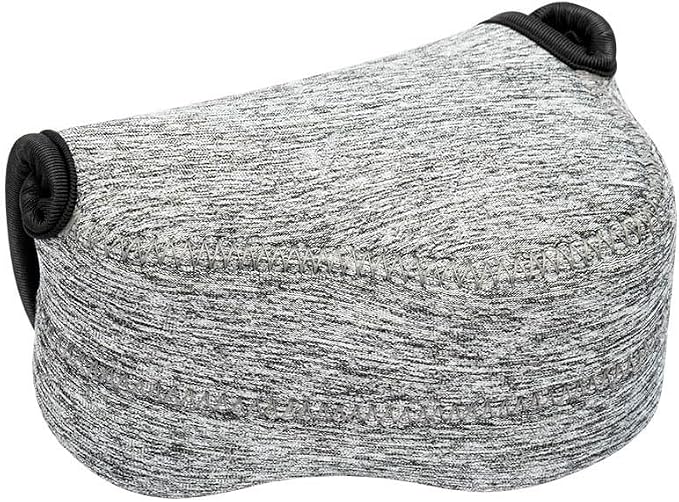 Neoprene Camera Sleeve Case for Sony ZV-E10 II +16-50mm Kit Lens LX100 II | 6mm thick Neoprene, for Sony a6100/a6400 +16-50mm Lens, G1X Mark III. Anti Scratch. Touch-fastening flap. without strap - Image 7