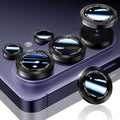 HelloDeere for Samsung Galaxy S26 Ultra Camera Lens Protector, Military-Grade 9H+ Tempered Glass with AR Optical Tech HD Anti-Glare Anti-Scratch Metal Individual Ring Easy Install Case Friendly, Black by HOME