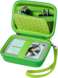 Comecase Digital Camera Case for Kodak PIXPRO FZ45 FZ55, Grass Green | Fits Cameras up to 4.33 x 3.07 x 2.3 in, Pre-Cut Foam, Elastic Strap&Hand Strap, Mesh Pocket for Accessories, Case Only by COMECASE