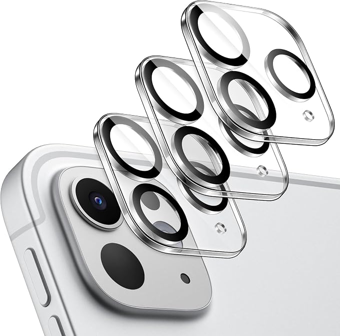 JETech Camera Lens Protector for iPad Pro 11"/13" M5/M4, 3-Pack | 9H HD Clear Tempered Glass, Full Coverage Protection, Anti-Scratch Design, Easy Installation by JETech
