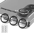 Orzero (2 Sets) Camera Lens Protector for Samsung Galaxy Z TirFold/Fold 7, [EZ Install] [Case-Friendly] 9H Tempered Glass Alloy Metal Ring Lens Cover, Military-Grade Shockproof, HD Clarity Anti-Glare (Silver) by JumpIntoOrzeroLet%E2%80%99sExploreLikeNeverBefore