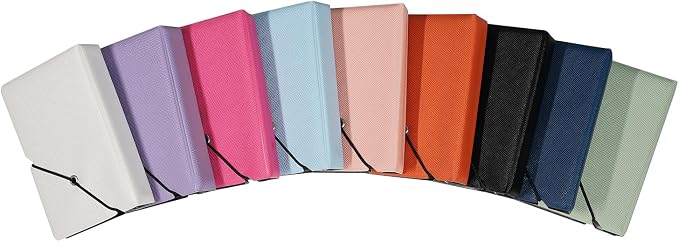2x3 Instax Mini Photo Album, 28 Pockets. Sky Blue, 1PK | Portable Wallet Size Album Stores 2x3 inch Instant Photos. Fits Polaroid, Instax Mini, Kodak Mini Prints and Zink. - Image 6