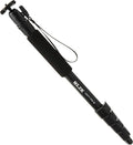 SLIK LIGHTY POD III Monopod Kit w/SBH-100 Ball Head 63" Tall (618-719) - Folds Down to 21", Weighs 1lb, Supports 8lbs, Easy to Operate Lever Leg Locks by Unknown