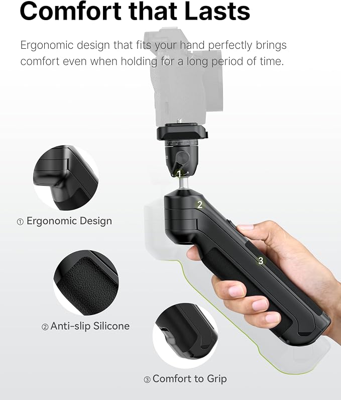 ULANZI TT38 Mini Tripod for Camera, One-Click Open Tabletop Camera Tripod | Pocket - Image 8