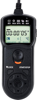 JJC Intervalometer Timer Remote for Canon EOS R1 R5 Mark II R5 R3 6D II 7D by JJC