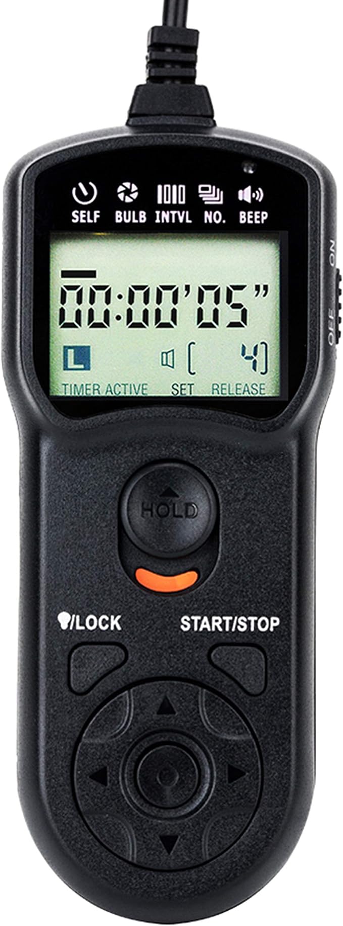 JJC Intervalometer Timer Remote for Sony A6000 A6400 A7IV A7III A7II A7RV | Time Lapse Shutter Release for A6100 A6600 A6500 A6300 A1II A7 A7R V IV A7RIII II A7S II III A9 ZV-1 RX100 VII RX10IV & More by JJC
