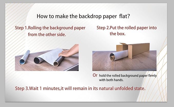 39x27in Product Photography Backdrops with Stand 7PCS 14Patterns Reusable Flat Lay Backdrops for Food Photography - Image 7