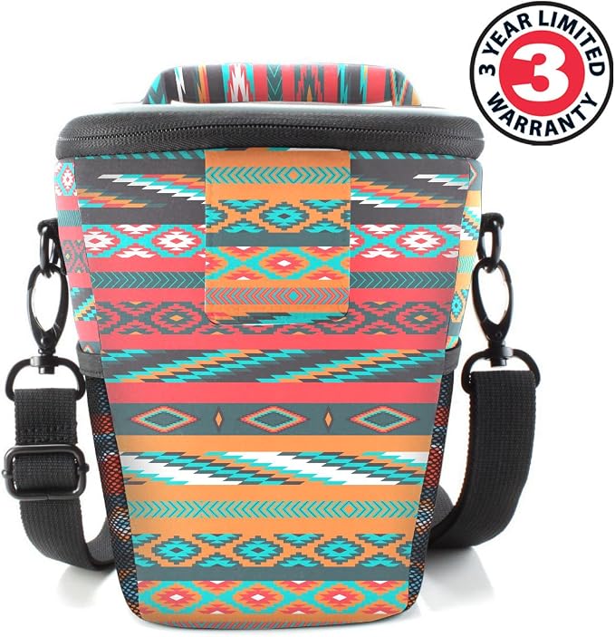 USA Gear DSLR Camera Case for Men and Women with Top Loading Accessibility, Adjustable Shoulder, Small Camera Sling Bag, Padded Handle - Camera Holster Bag for Nikon, Canon, Panasonic (Southwest) - Image 5