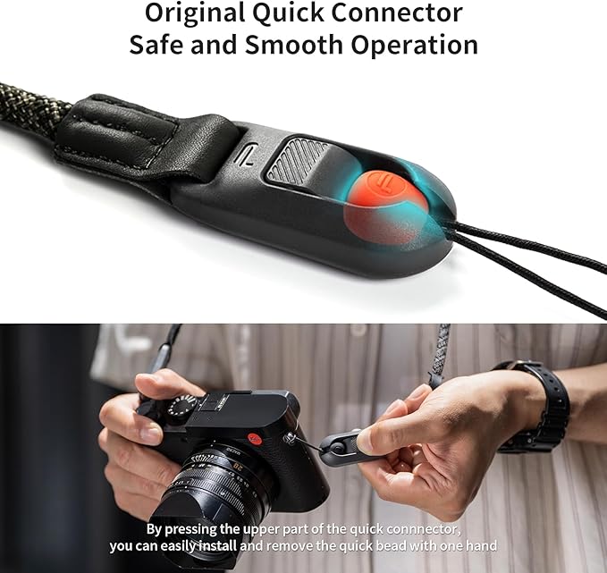 PGYTECH Camera Strap Air Artistic Style for Mirrorless (Tribal Geometric) | Lightweight & Adjustable Quick-Release Camera Shoulder/Neck Strap for Street & Travel for Sony Alpha 6700/ Fujifilm X-T30 III - Image 3