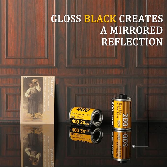 Food Photography Backdrops, 10 Pcs 20 Patterns | Gloss Black Acrylic, Photo Backdrop Board, Waterproof, Tabletop Small Shooting Kit - Image 3