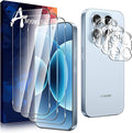 Anoowkoa 3 Pack for Xiaomi 17 Screen Protector + [3 Pack] Xiaomi 17 Camera Lens Tempered Glass Protector.9H Hardness.Support Fingerprint Unlock, Bubble-Free.Easy Installation by Anoowkoa