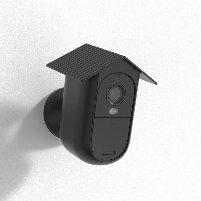 Holicfun Silicone Cover for Arlo Essential Outdoor Camera (2nd Gen), 2-Pack | Protective black skin, bridhouse design, adds extra protection, ideal for disguise, easy to install and remove - Image 6