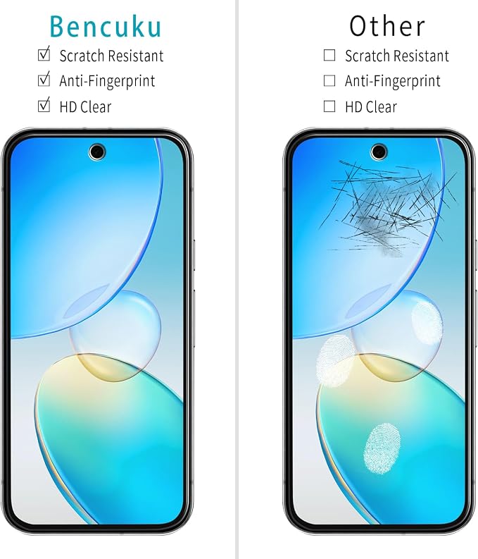 2+2 Pack Screen Protector for Google Pixel 10a Tempered Glass | with Camera Lens Protector, Anti Scratch, Bubble Free - Image 2